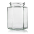 300ml Hexagon Glass Jar